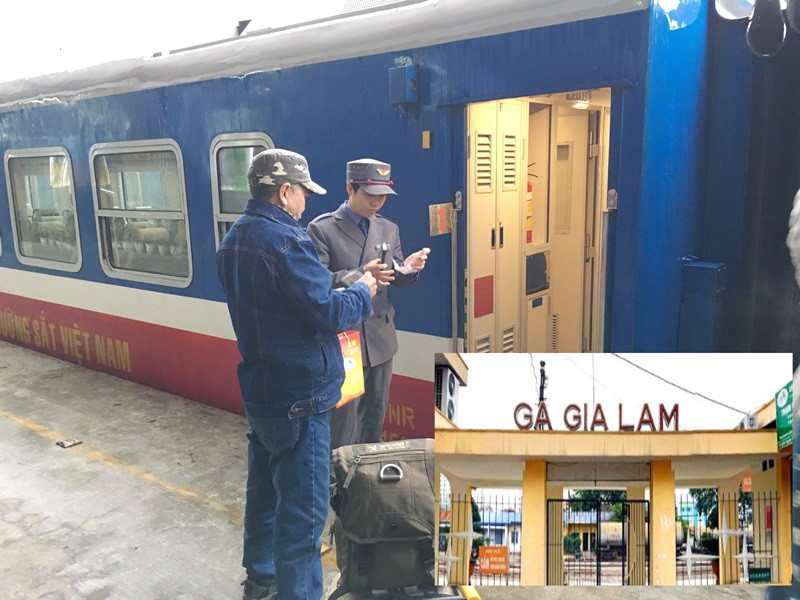 Dừng hoạt động chuyến tàu hỏa Hà Nội - Trung Quốc từ hôm nay để đề phòng dịch corona. Ảnh: T.Đảng