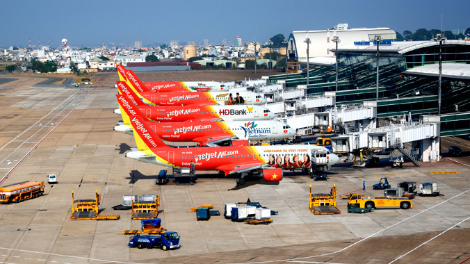 Vietjet tăng cường bay Singapore trong “mùa” Seagames