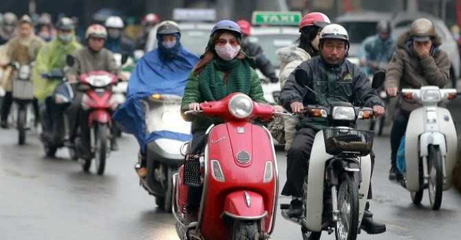 Miền Bắc rét đậm, rét hại trên diện rộng.