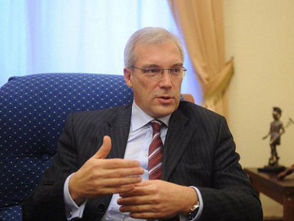 Đại diện thường trực Nga tại Tổ chức Hiệp ước Bắc Đại Tây Dương (NATO) Alexander Grushko. (Nguồn: Ria)