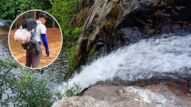 Một đoạn thác Lao Phào và nạn nhân Thi An Kiện