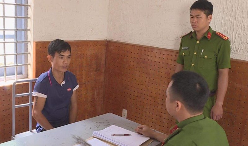 Công an làm việc với Nguyễn Văn Nhiên