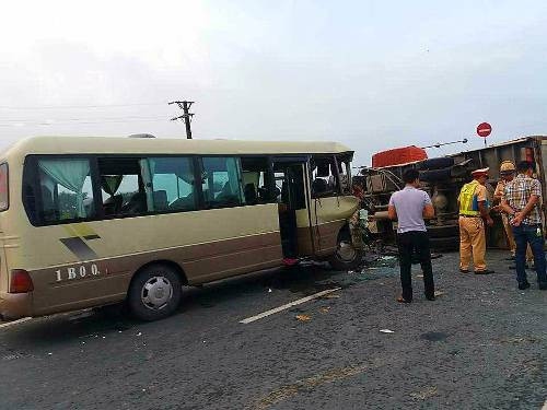 Hiện trường vụ tai nạn