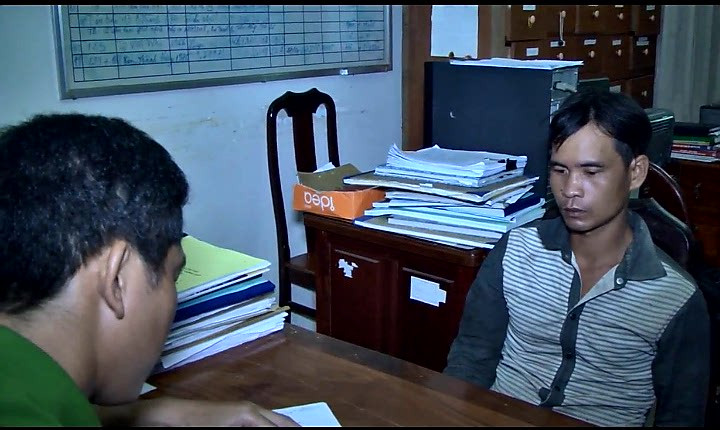 Lê Văn Hé tại cơ quan điều tra