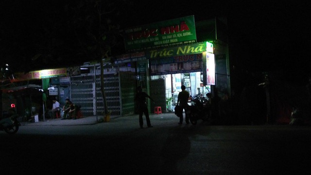 Hiện trường xảy ra vụ việc khiến 2 người thương xong