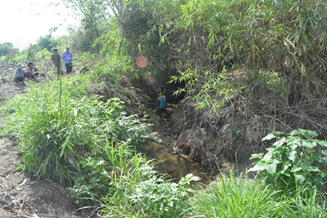 Hiện trường xảy ra vụ việc. Ảnh: Công an Gia Lai