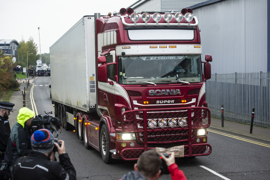 Chiếc xe tải chở 39 người xấu số