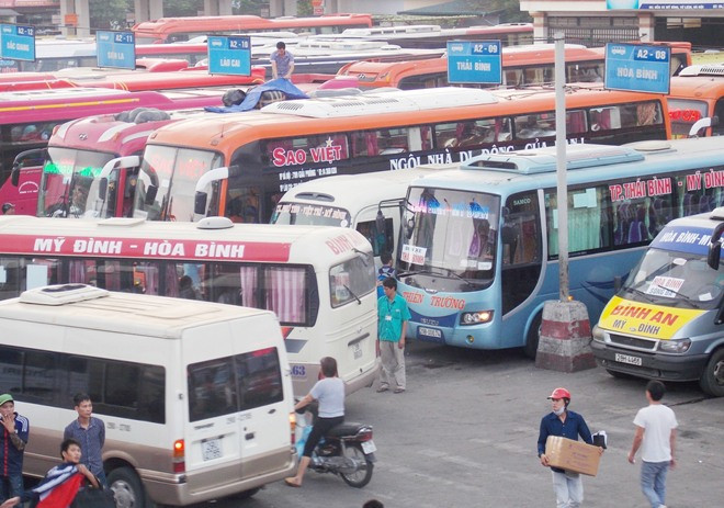 Sau 10/2 Sở GTVT Hà Nội sẽ xử lý trong đó có việc cắt “nốt” các nhà xe bỏ bến