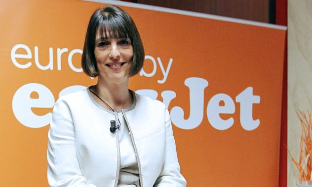 Bà Carolyn McCall, Giám đốc điều hành hãng hàng không EasyJet.