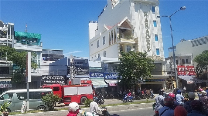 Hiện trường vụ việc.