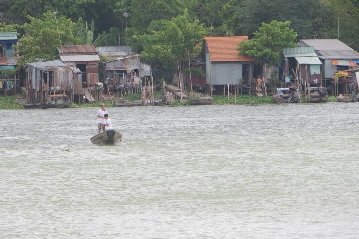 Đoạn sông tìm được xác cháu Ngọc 