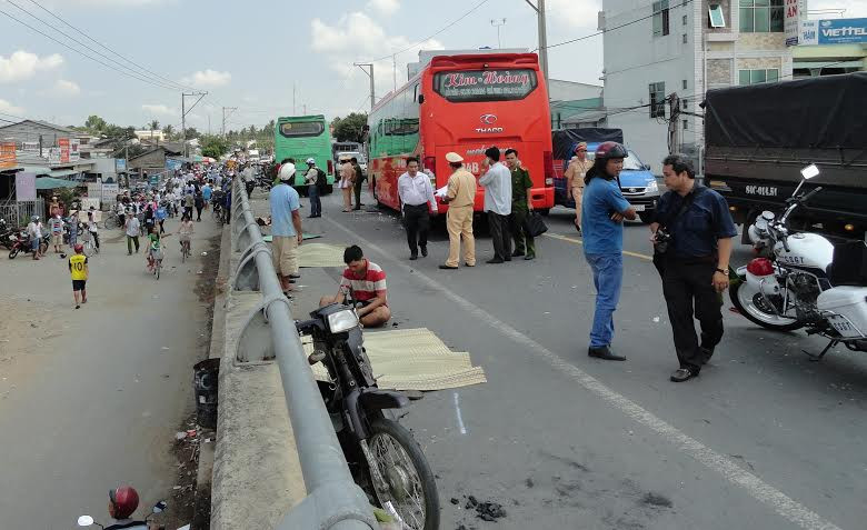 Hiện trường vụ tai nạn