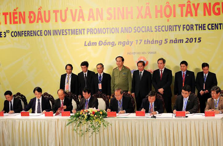 Ký kết hỗ trợ tín dụng đầu tư vào Tây Nguyên 