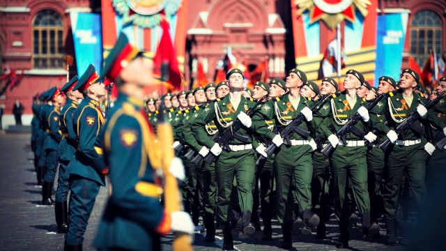 Lễ duyệt binh mừng Ngày chiến thắng phát xít Đức.