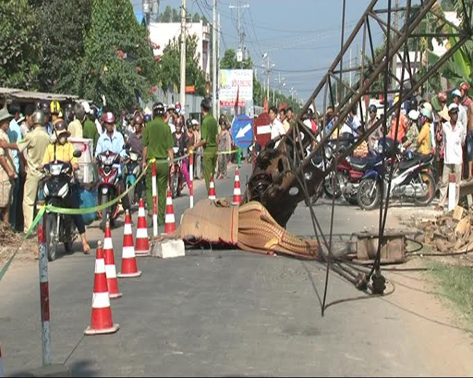 Hiện trường vụ tai nạn