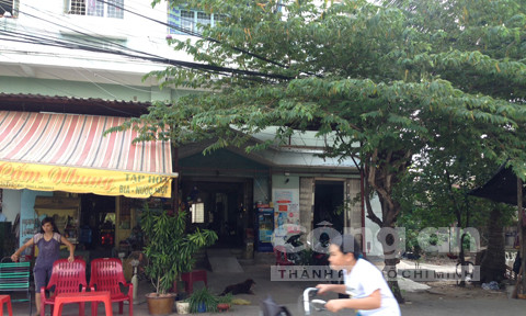 Khu chung cư nơi 2 vợ chồng sinh sống. Ảnh: Kim Phát.