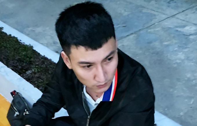 Ngô Xuân Quyền lúc bị bắt tại Kiên Giang