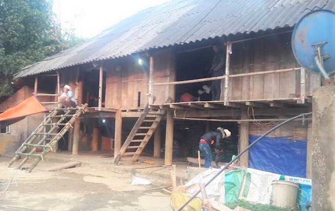 Ngôi nhà nơi xảy ra vụ thảm án