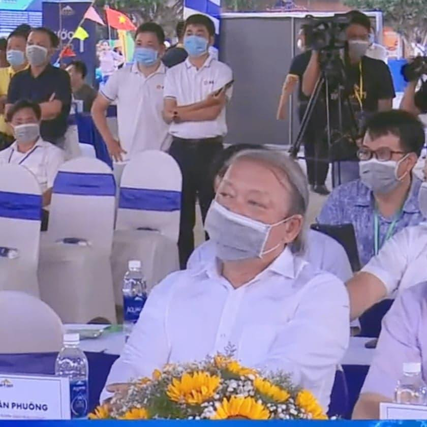 Phó Ban tuyên giáo Trung ương, ông Võ Văn Phuông tại Lễ khai mạc chiều tối nay. Ảnh: Tân Châu