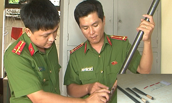 Một số hình ảnh vụ việc. Ảnh: Công an Thanh Hóa.