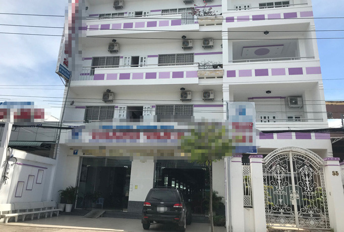 Khách sạn nơi ông Quang ở bị mất tài sản. Ảnh: Việt Văn.