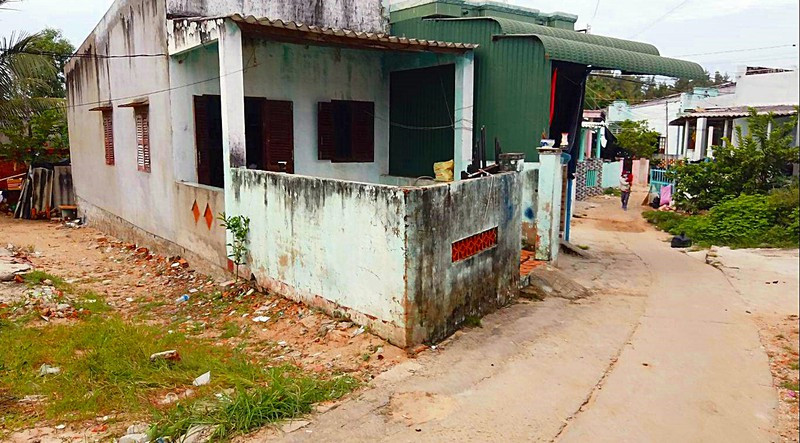 Căn nhà xảy ra vụ án mạng