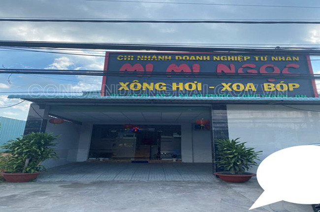 Nơi công an kiểm tra, phát hiện ra vi phạm.