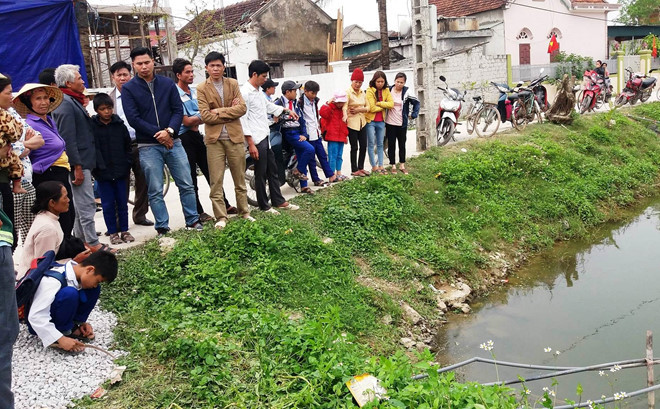 Hiện trường nơi phát hiện thi thể nạn nhân