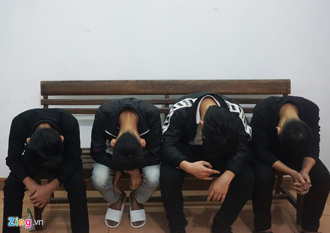 Nhóm cướp nhí tại cơ quan điều tra