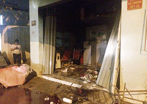 Hiện trường vụ cháy