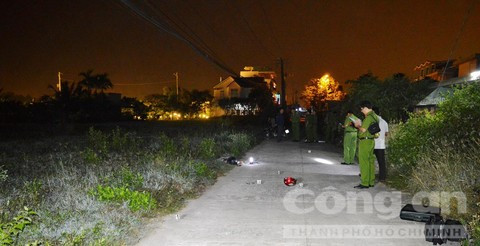 Cơ quan Công an khám nghiệm hiện trường​