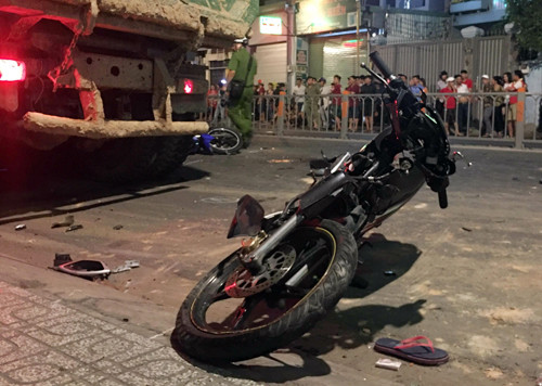 Hiện trường vụ tai nạn