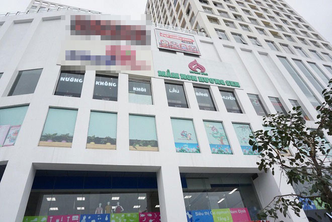 Trường mầm non tư thục Hương Sen – nơi bé Khang đang theo học