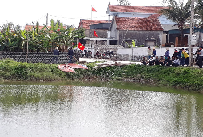 Hiện trường nơi nữ sinh Lan nhảy hồ tự tử