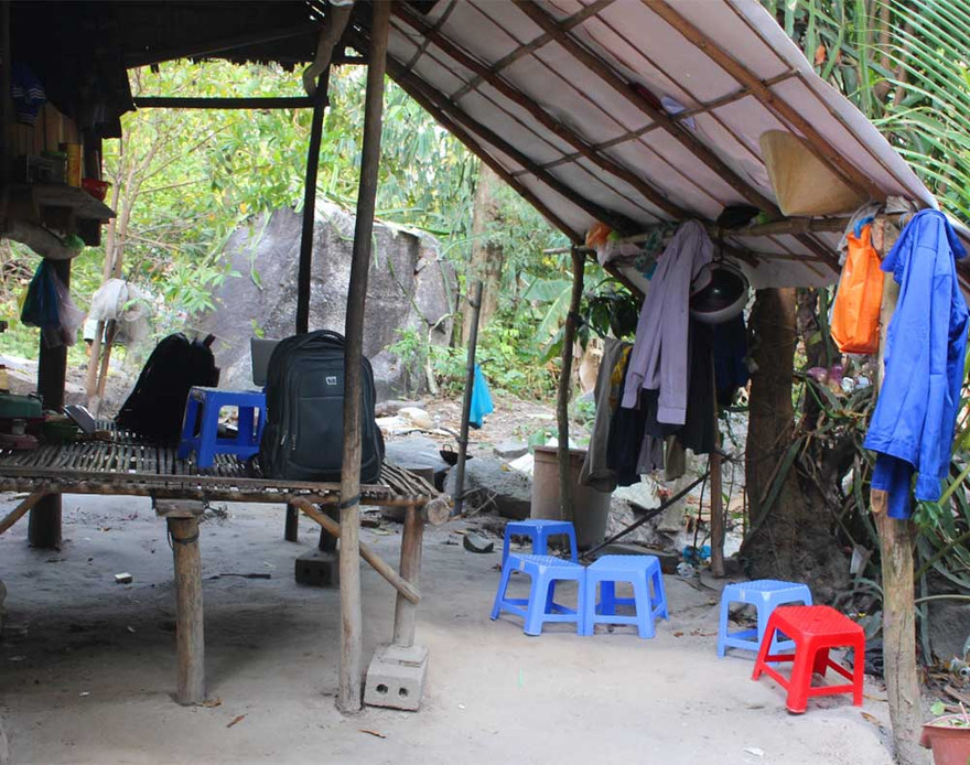 Hiện trường nơi xảy ra vụ án