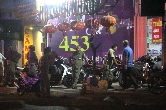 Phòng trà nơi xảy ra vụ việc