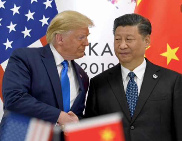 Tổng thống Mỹ Donald Trump và Chủ tịch Trung Quốc Tập Cận Bình