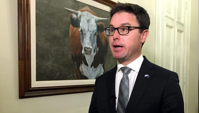 Bộ trưởng Nông nghiệp Úc David Littleproud. (Ảnh: Reuters)