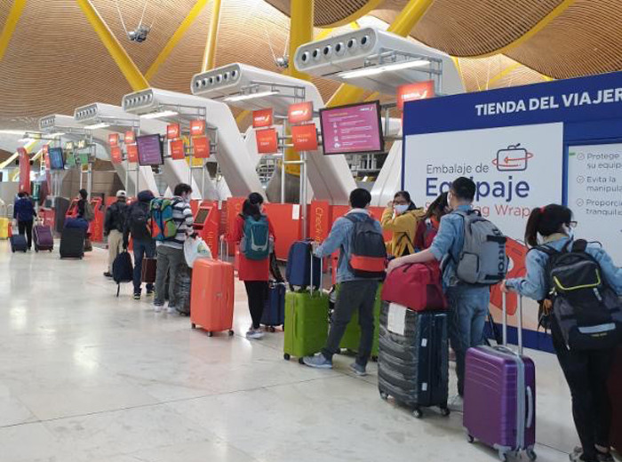 Nhóm công dân Việt Nam tại một số nước châu Âu được đưa về Đà Nẵng. (Ảnh: Mofa)