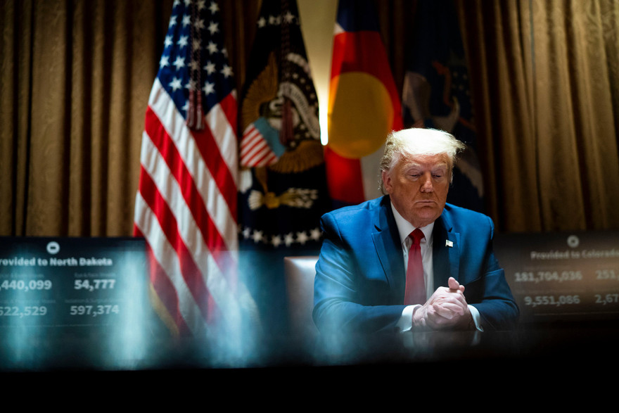 Tổng thống Mỹ Donald Trump. (Ảnh: NYT)