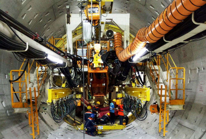 Thông hầm phía Đông tuyến metro Bến Thành - Suối Tiên