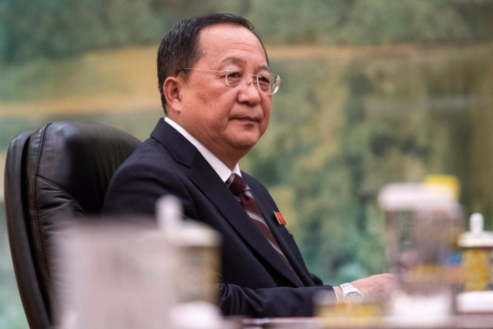 Ngoại trưởng Triều Tiên Ri Yong Ho. (Ảnh: Reuters)