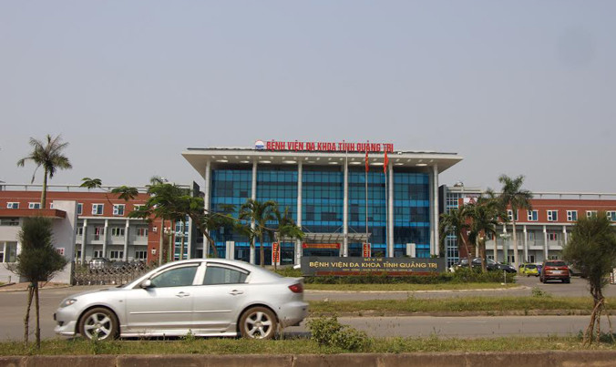 Bệnh viện Đa khoa tỉnh Quảng Trị - nơi xảy ra vụ việc sản phụ Tám tử vong. Ảnh: H.T