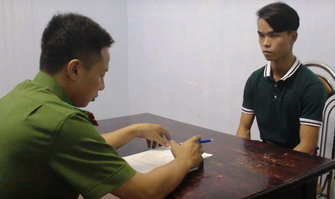 Nghi can Tài. Ảnh CA