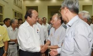 Thủ tướng Nguyễn Xuân Phúc tiếp xúc cử tri thành phố Hải Phòng