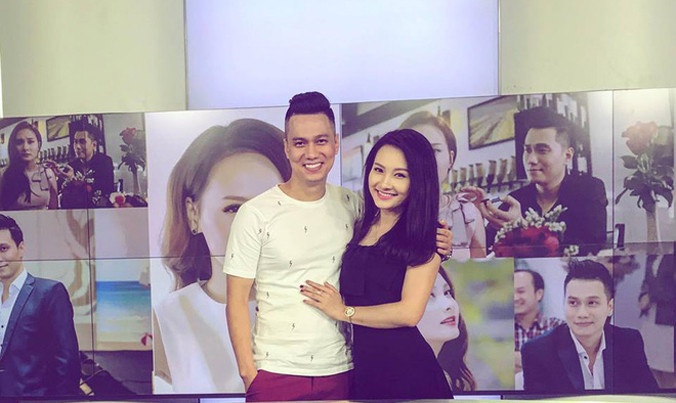 Về lùm xùm "gạ gẫm" diễn viên Việt Anh, Bảo Thanh cho biết cô đang bận và chưa thể trả lời.