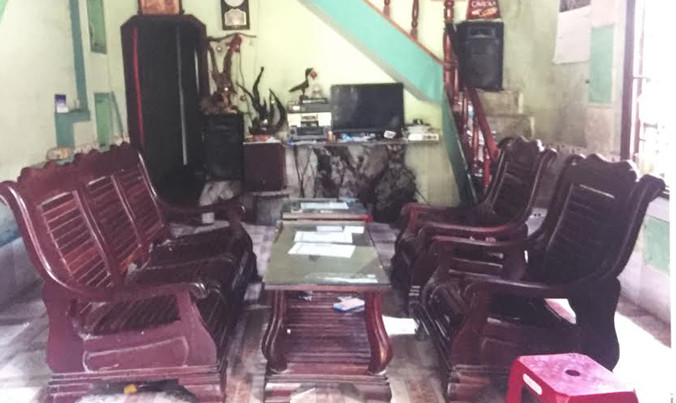 Hiện trường vụ việc.