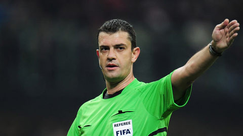 Trọng tài sẽ mang lại may mắn cho Italia trước Đức