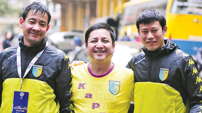 “Táo Giao thông” Chí Trung được kỳ vọng sẽ là thỏi nam châm hút khán giả tới cổ vũ cho Hà Nội T&T trong các trận đấu trên sân Hàng Đẫy. ảnh: VSI