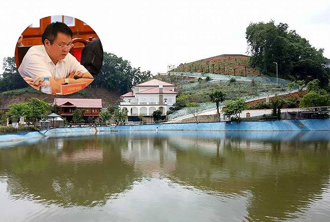 "Biệt phủ" của gia đình ông Phạm Sỹ Quý. Ảnh: M.Đ.